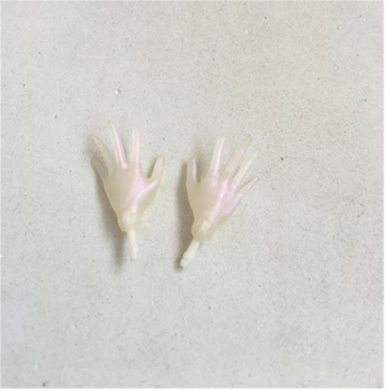1/6 Original Monster Doll Replacement Hands And Arms White Brown Beige Green Blue Skin Tone Toys DIY Accessories
