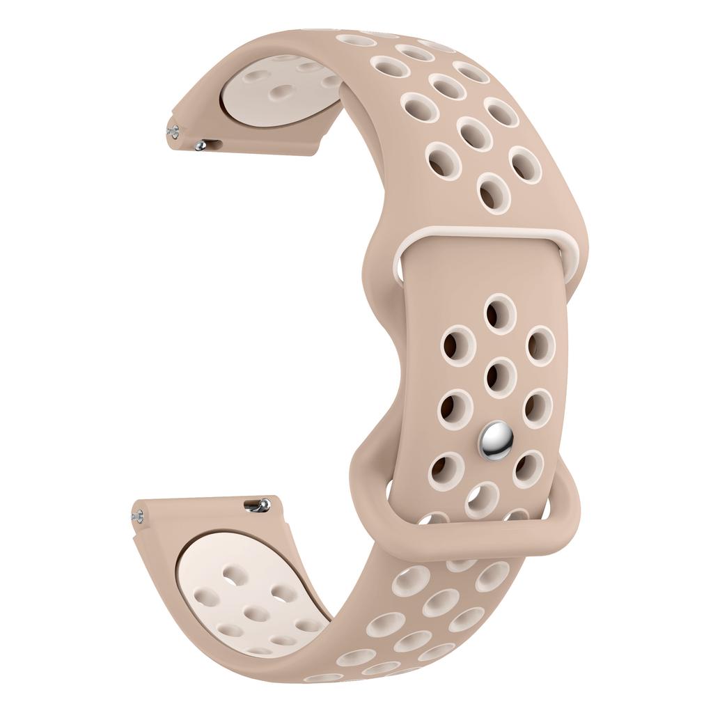 Two Tone Strap for Garmin Venu 4 41mm 2S 3S Breathable Round Hole Band Suitable for Forerunner 265s 255s Smartwatch Correa Pasek