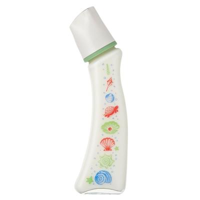 Dr. Betta Baby Bottle Brain G3 280ml Pearl Newborn 1 Month+ Glass Reduces Burping Made In Japan Heat-Resistant Glass Nipple