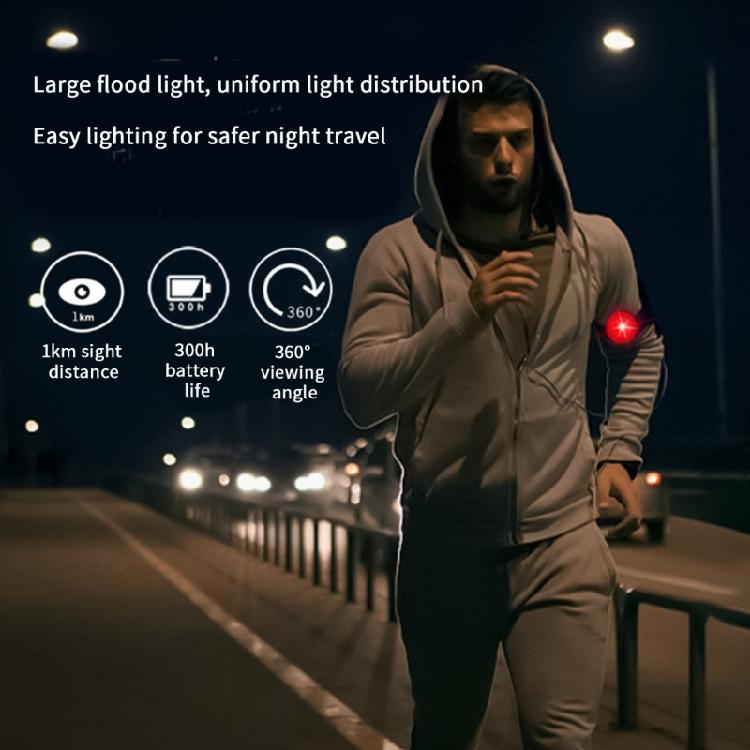 Mini Safety Warning Night Shoe LED Lamps Shoe Clip Light Outdoor Running Light