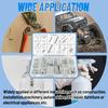For Home Repairs 200Pcs/set Spring Assortment Kit 20 Sizes Galvanized Steel Compression Springs Mechanical Extension Springs Set
