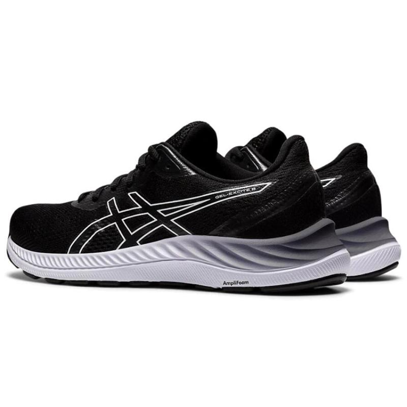 Asics Gel Excite 8 Black White Women's Sneakers 1012A916-002