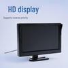 5" HD Auto-Monitor mit Sonnenschutz, 12-24V LCD Rückfahrdisplay