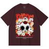 230 Gsm 100% Cotton Dandadan V12 Turbo Granny Print Unisex Heavy Cotton T Shirt