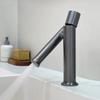 Bathroom Faucets Stainless Steel Basin Mixer Sink Faucet Gourmet Washbasin Tapware Hot Cold Water Tap Grey Household