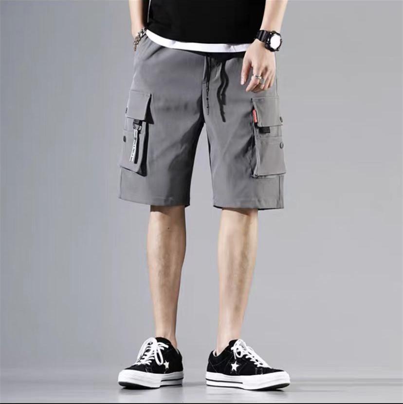 2026 Mannen Losse Casual Cargo Shorts in Koreaanse Stijl voor Tieners