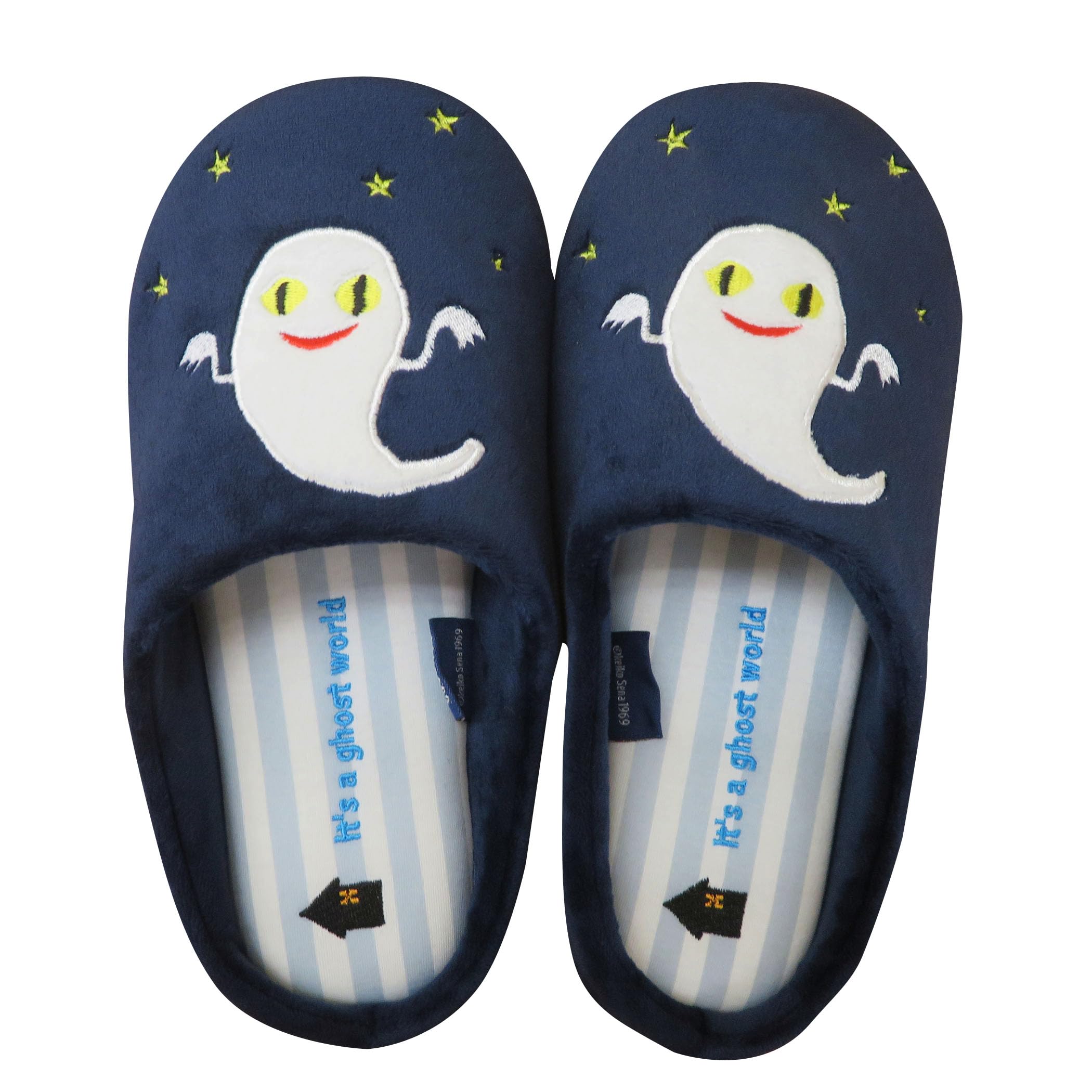 

Ателье Момо и Момо боится размера комнаты «Кто я» Обувь, Тапочки, Темно-синий, M, 23-25см, NS43590-32