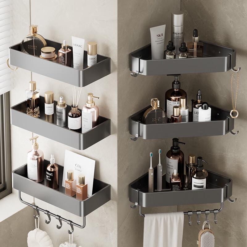 DANLE Badrumshyllhörn i rymdaluminium