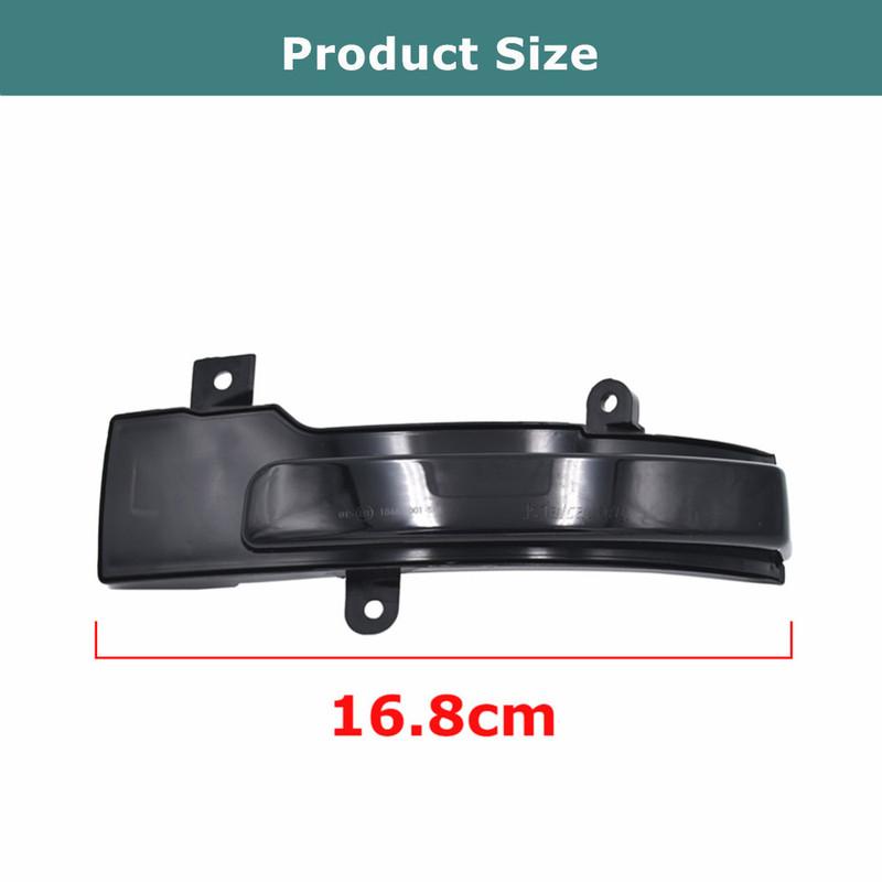 2x LED Dynamic Turn Signal Light For Mitsubishi Outlander 2013- Lancer 2016 Turn Signal Blinker Sequential Side Mirror Light