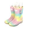 [Rumi] Kids Rainbow Children's Rain Boots LULU Rainbow [LM25LY13-RAINBOW]