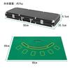 Goplus Poker 500 Numbered Poker Casino Chip Set with Playing Dice Mat Set, Chips, Cards, Dealer, & (Black Case)
