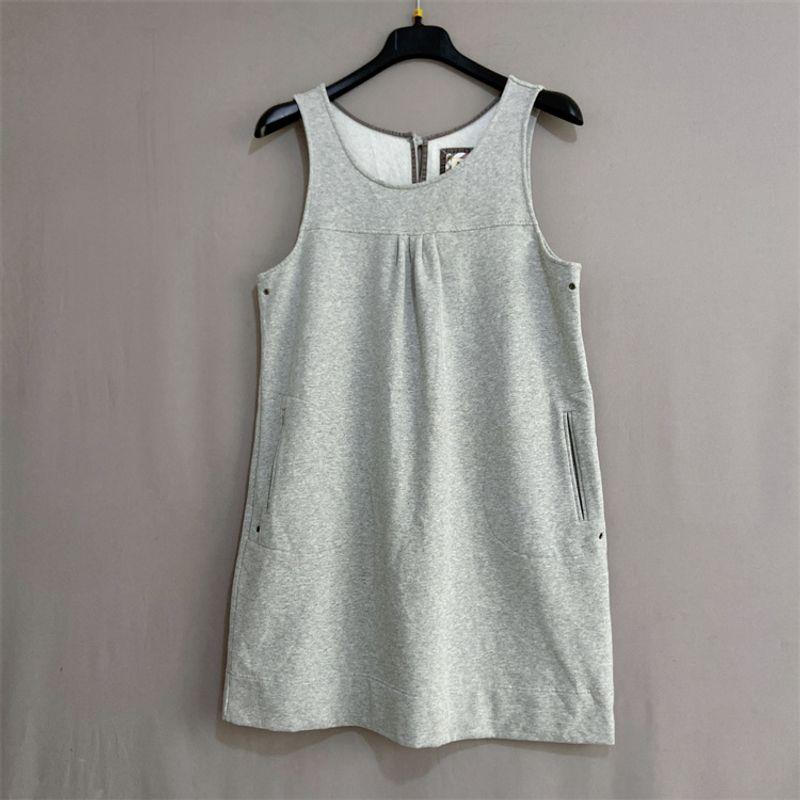 

Export USA Old * Plus size women clothing Autumn Long vest Vest Vest Dress Women s Vest Dress Gray XL