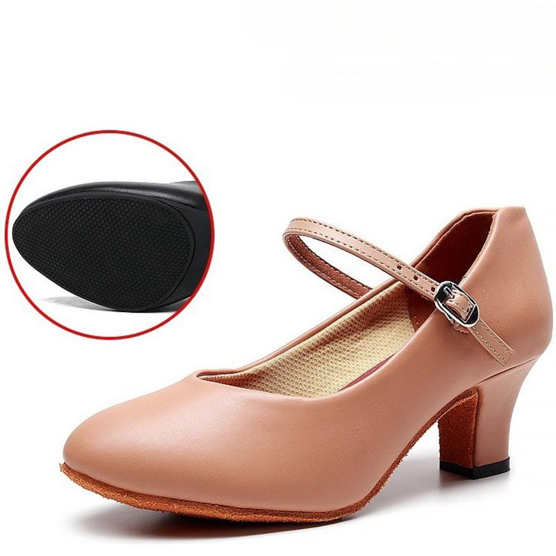 Women Latin Salsa Dance Shoes Girls Heel 5cm Modern Ballroom Dance Shoe Ladies Girl Tango Dancing Shoe Size 34-40