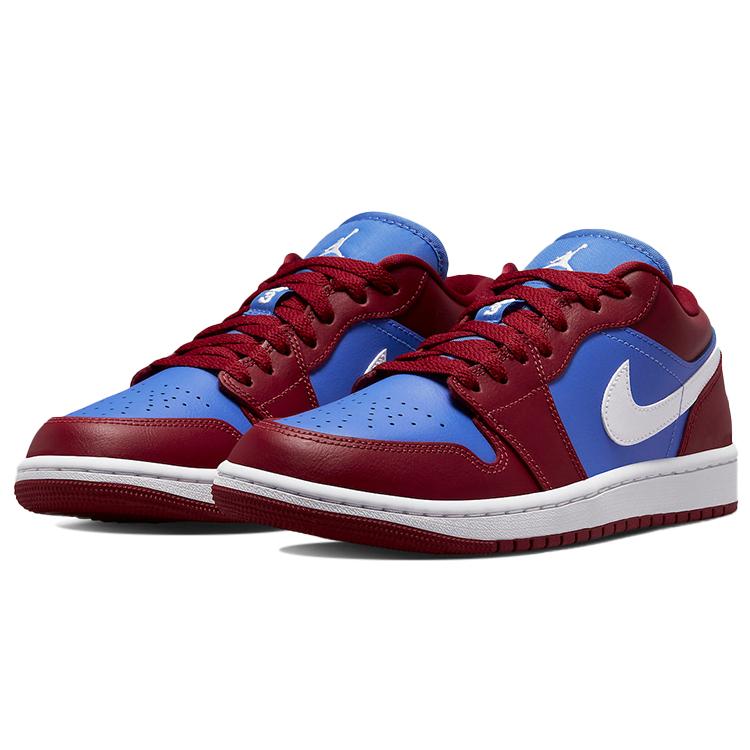 Jordan 1 Low Pomegranate Medium Blue Women's DC0774-604