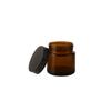 20x Brown Glass Jars for Cream 10ml 10g Dark Glass Jars