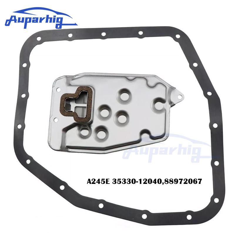 A245E 35330-12040 88972067 Transmission Fluid Filter Oil Pan for Toyota Corolla 3533012040 Repair Oil Filter Filter Gasket Ventilation Valves 4