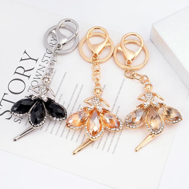 Ευρωαμερικανικό Αγγελικό Μπρελόκ Μπαλαρίνας: Γυναικείο Κρεμαστό Τσάντας & Κρεμαστό Αυτοκινήτου