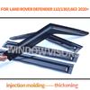 Suitable for 20-23 Land Rover Defender Rain and Shine Door Rain Brow Side Window Deflector Exterior Modification