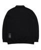 UPPERSTROP [Up3001] Upst Golf Basic Collared Sweatshirt Black