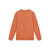 FILA Letter Logo Printed Round Neck American Style Sweatshirt Men Sweatshirt Autumn-Orange F11M349213F-OR
