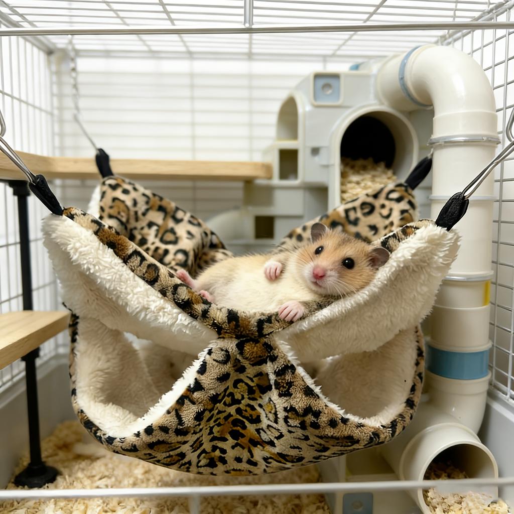 1 st Sockerglidare Bo Hängande Litet Husdjur Sovbo Sovpåse Hängande Bo Hamster Hängmatta Blompiggsvin Sovbo Marsvin Gömställe