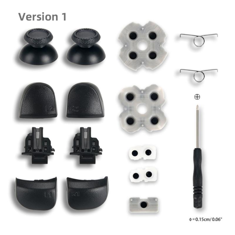 Per Controller L2 R2 Pulsanti Grilletto Stick Analogico Gomma Conduttiva Riparazione per Gamepad