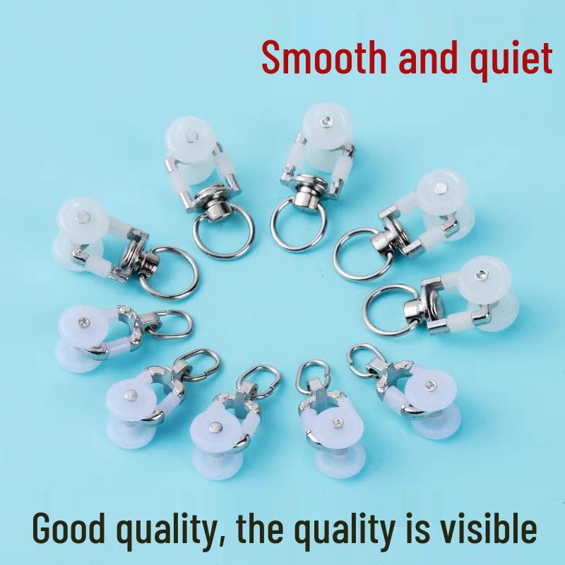 Pulley Accessories Kit for Straight and Curved Curtain Tracks