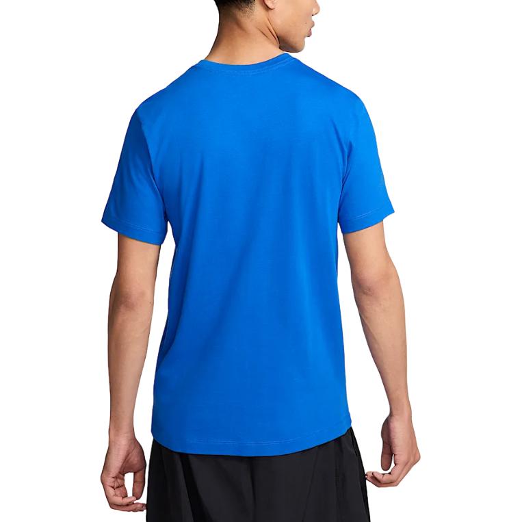 New Nike T Shirt Men's Royal Blue/White HM5733-463