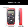 Electronic Capacitance Tester with Backlight  LCD Screen ABS Multimeter for Clear Readings In Various Testing Environment