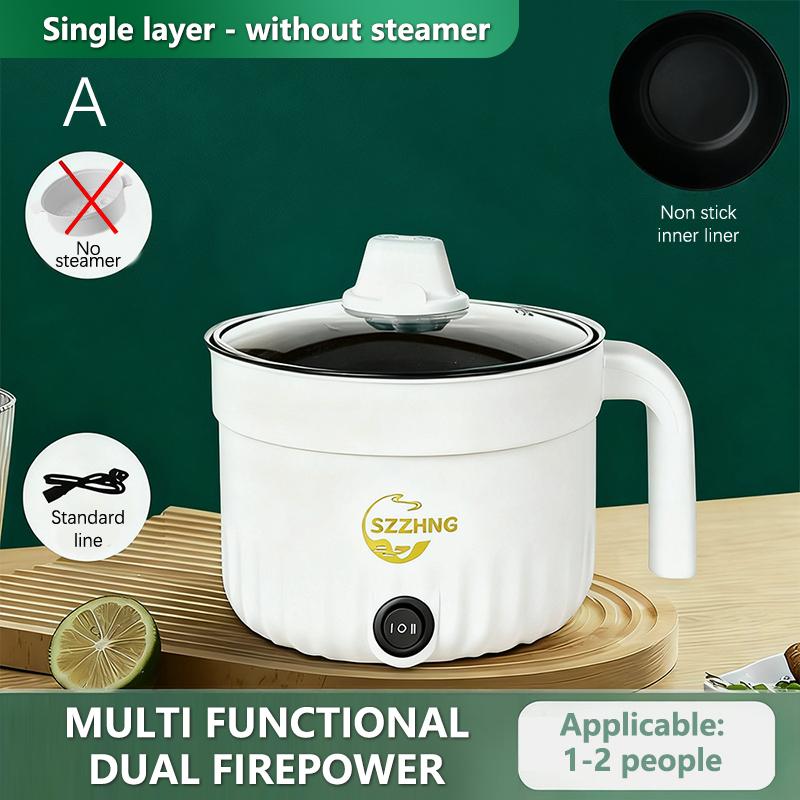 

[YY999]Mini Rice Cooker With Steamer Small Non Stick Hot Pot Multil Lutuan Ng Kanin 1.8L Cheap Rice Cooker Electric Heating Pot