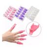 NN75 ACRYLIC GEL HYBRID REMOVAL CLIPS 10pcs