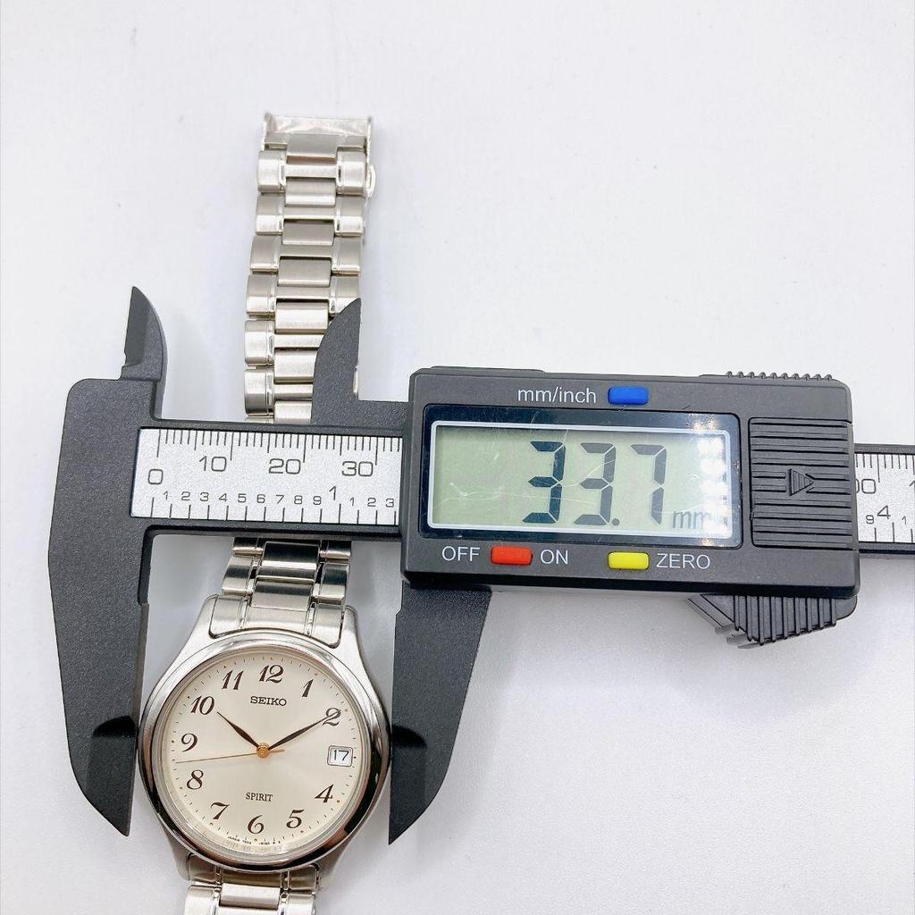 Used 462 SEIKO SPIRIT Men's Watch Quartz New Battery