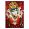 Religion Elephant God India Hinduism Ganesha Painting Canvas Durga Golden Zari Art Poster Prints Living Room Home Decor Pictures
