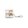 Finger-Tip Pressing Fidget Keychain Cat Fidget Toy Keyboard Fidget Toy Keycap Keychain  Gifts