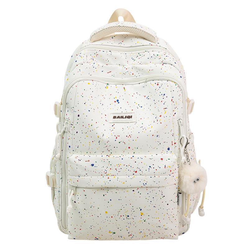 Korean Style Casual Printed Student Backpack: Lightweight, Versatile, Large Capacity