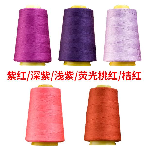 Große Rolle 402 Haushalts-Farb-Handnähgarn Nähgarn Nähmaschinennähgarn Polyester-Nähnadelgarn Näh-Pagodengarn