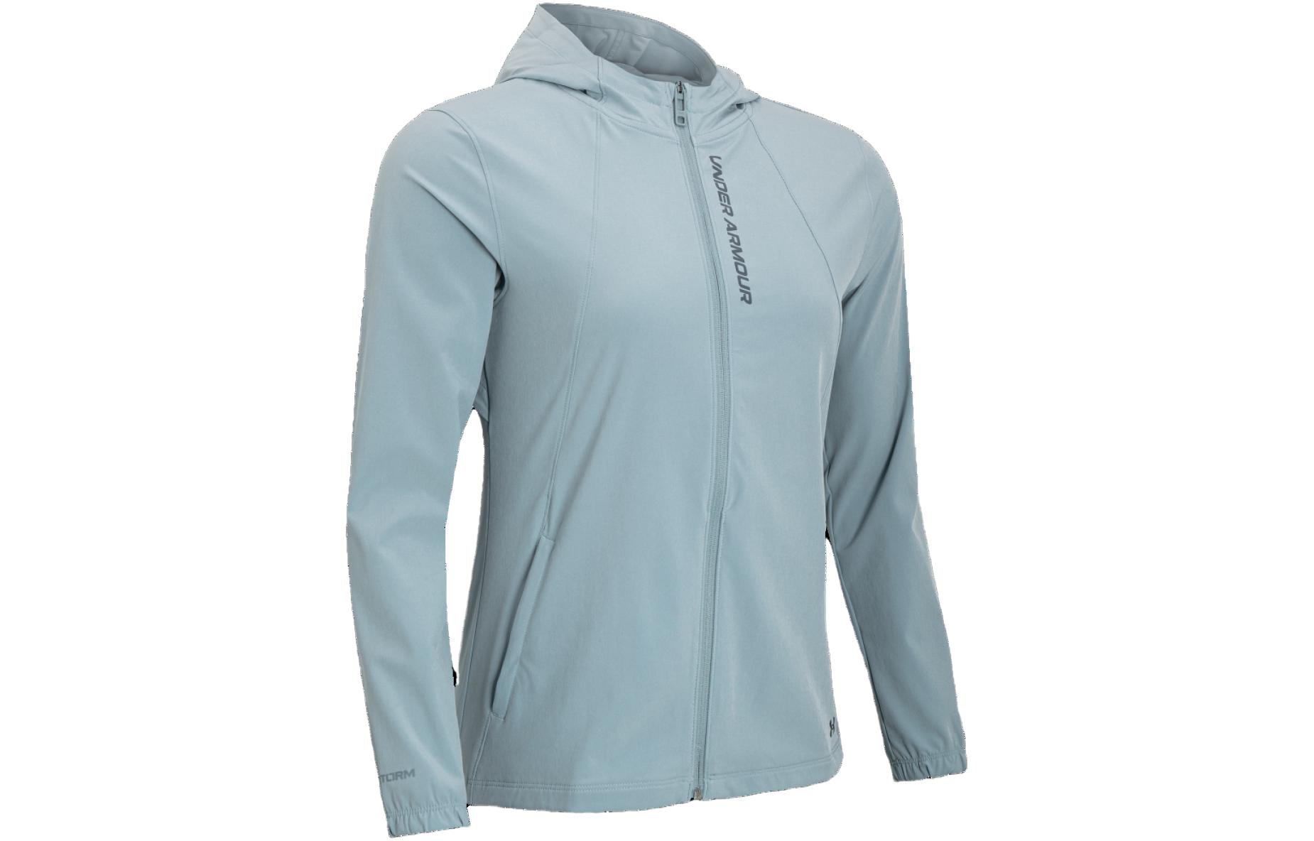 Under Armour Jackets Women s Harbor Blue Hooded Moderate Other 1377043-465 S