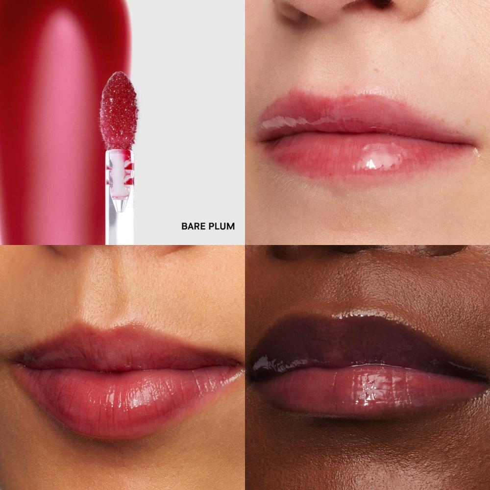 Bobbi Brown Extra Plump Hydrating Lip Oil 0.2 Oz Bare Plum Red Chocolate Brown