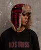 HOODHOOD Hd Fur Trooper Hat Check Red