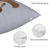 Emotional Support Owlbear Square Pillowcase Polyester Linen Velvet Printed Zip Decor Throw Pillow Case Sofa Seater Cushion Cover