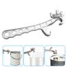 Multifunctional Bucket Opener Tool Ergonomic Pail Lid Wrench & Can Opener for Home Industrial Use, Heavy-Duty Metal Lid Remover
