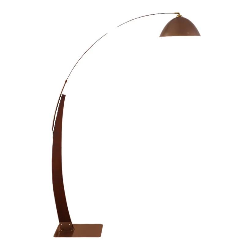 Dream Bubble Walnut & Iron LED Floor Lamp