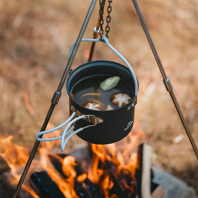 Naturehike 4-in-1 Upgraded Hiking Camping Cooking Set