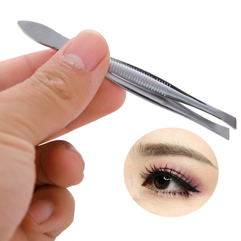 Stahl Augenbraue Pinzette Wimpern Verlängerung Pinzette Haar Entfernung Make-Up fFrauen Männer Schönheit Nützliche Werkzeuge