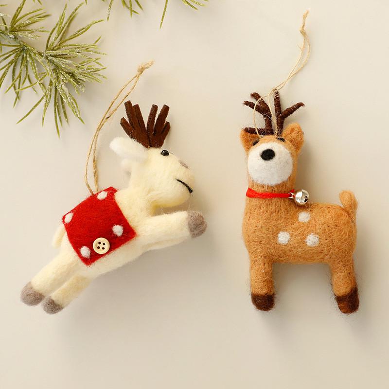 Reindeer Easter Toy With Realistic Design For Christmas Festivities Gift Holiday