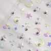 Charming Hollow Stars Love Geometric Five-pointed Star Self Adhesive 5D Nail Art Decorations Stickers Shiny Manicure Decal