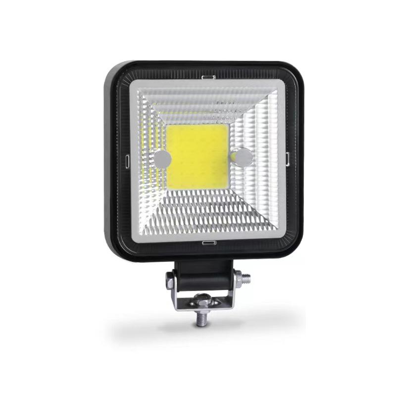 1PCS Led Work Light 14/16LED 42W 48W 63W 96W 6000K 2835 MINI Square Circle Flash White Yellow LED Driving Fog Lamp Bar 12V 24V