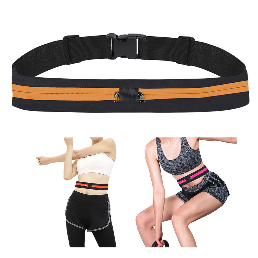 Belt Phone Fanny Pack Sports Waist Bag Large Capacity Breathable Concealed Waist Belt Bag Invisible Running Waist Pack