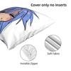 Dead Tired Izumi Konata Lucky Star Square Pillowcase Cushion Cover Pillow Case Throw Pillow Cover for Home Bedroom Car