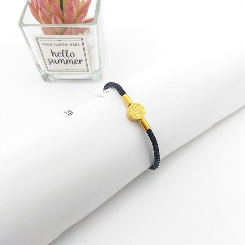 

Браслет из красной нити Фужу - Ручная работа, парный для пары, с ощущением высокого класса